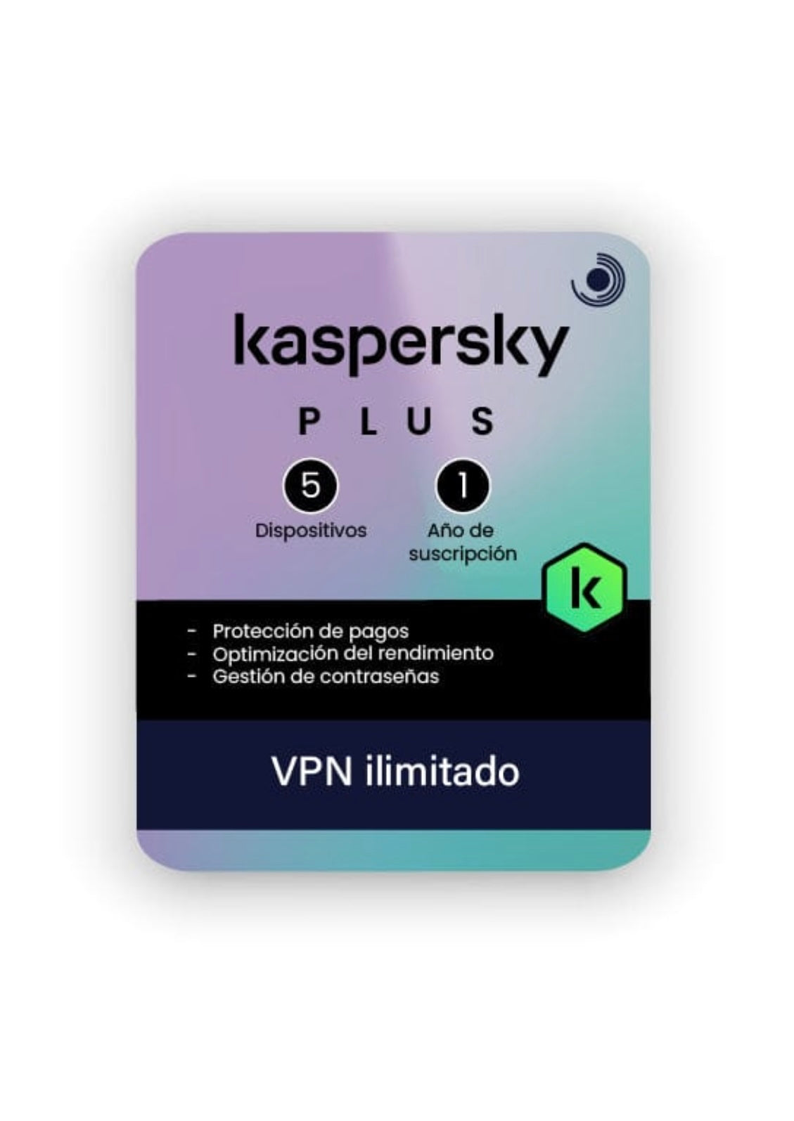 Karpesky 5 dispositivos 1 año
